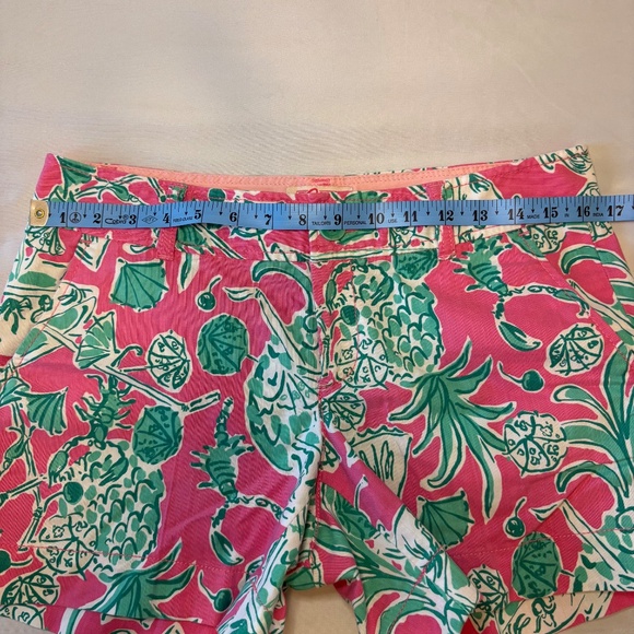 Lilly Pulitzer Callahan‎ Shorts Scorpion Bowl Size 6 - Picture 4 of 8